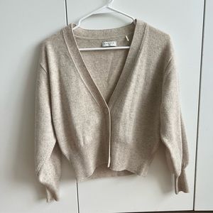 Sandro Cardigan Oat Size XS